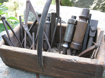 granite stone workers tools
